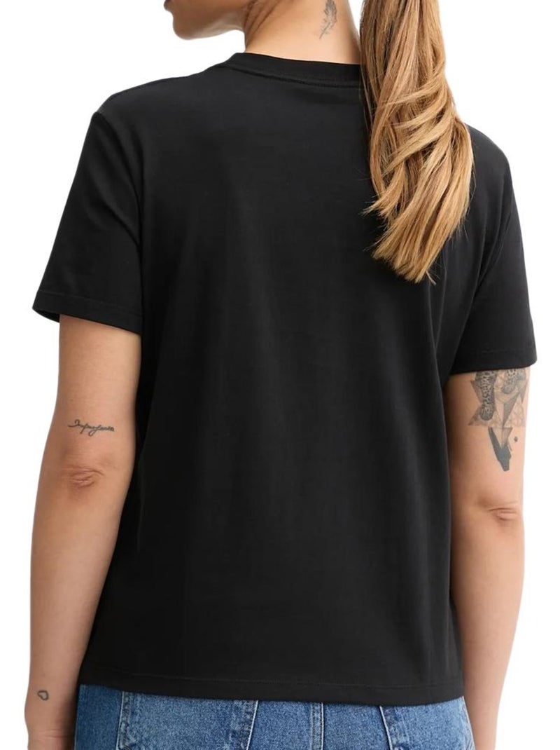 Camiseta Calvin Klein Jeans para Mujer Negro - Kiabi