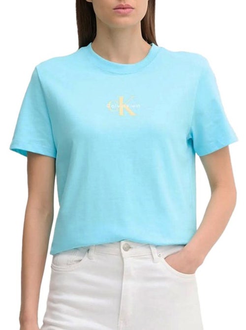 Camiseta Calvin Klein Jeans para Mujer SS20 - Kiabi Camiseta Calvin Klein Jeans para Mujer SS20 - Kiabi