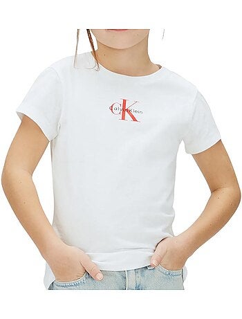 Camiseta calvin klein jeans para niña