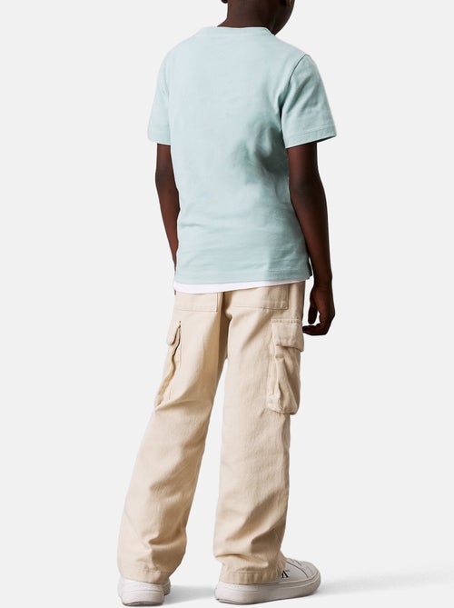 Camiseta Calvin Klein Jeans para Niño con Logo en el Pecho - Kiabi