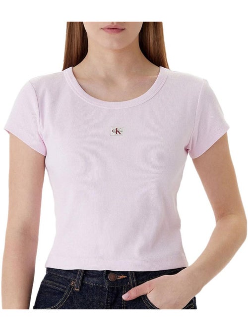 Camiseta Calvin Klein Mujer Etiqueta 2x2 - Kiabi