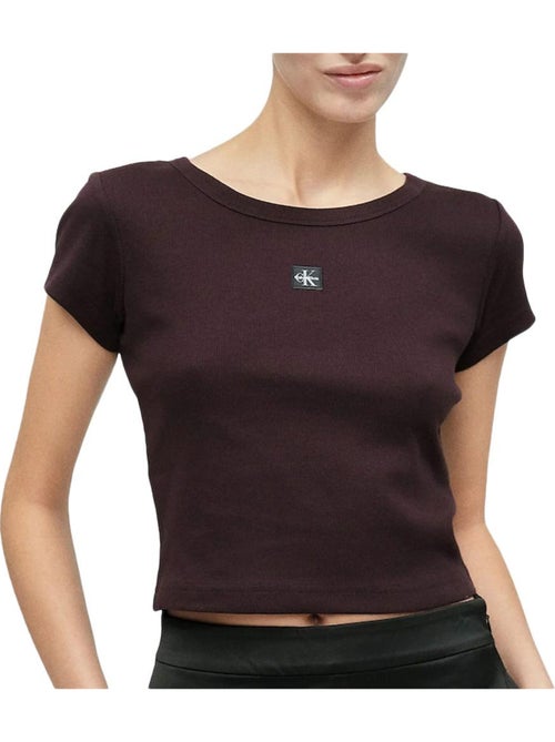 Camiseta Calvin Klein para Mujer con Etiqueta 2x2 - Kiabi