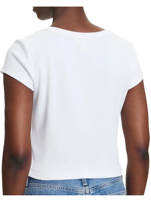 Camiseta Calvin Klein para Mujer con Logo - Kiabi Camiseta Calvin Klein para Mujer con Logo - Kiabi