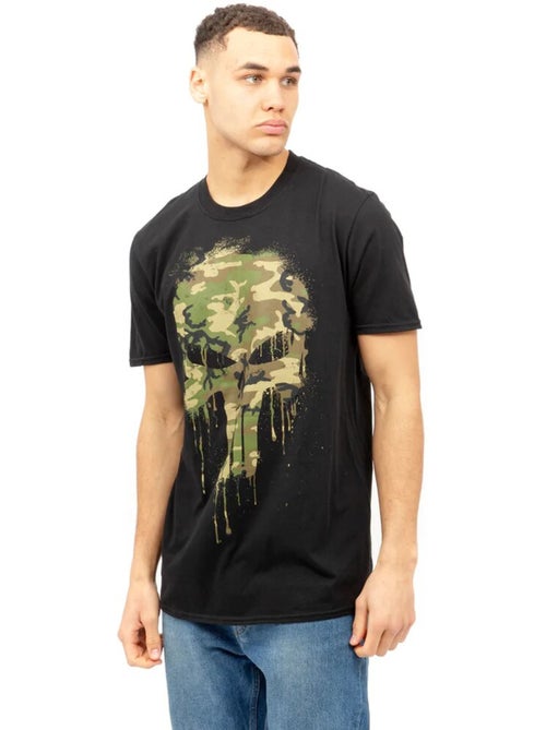 Camiseta camuflaje para hombre - el castigador - Kiabi Camiseta camuflaje para hombre - el castigador - Kiabi