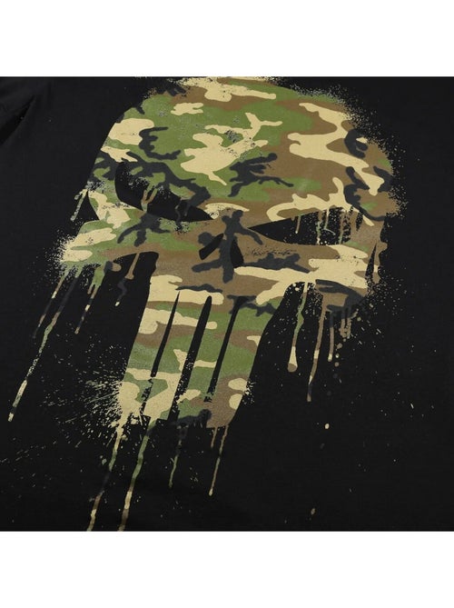 Camiseta camuflaje para hombre - el castigador - Kiabi Camiseta camuflaje para hombre - el castigador - Kiabi