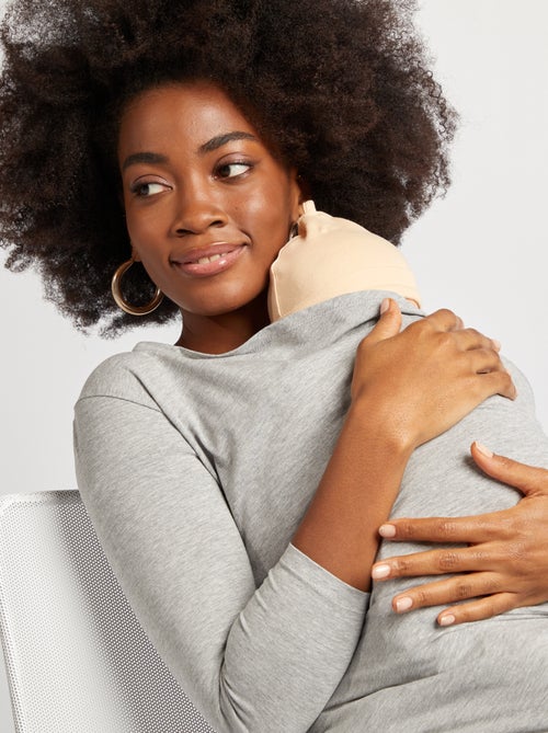 Camiseta canguro lactancia - Kiabi