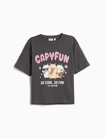 Camiseta Capibara Capyfun, MO Fashion