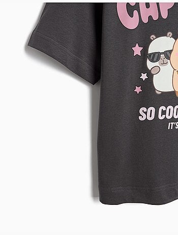 Camiseta Capibara Capyfun, MO Fashion