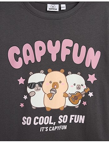 Camiseta Capibara Capyfun, MO Fashion