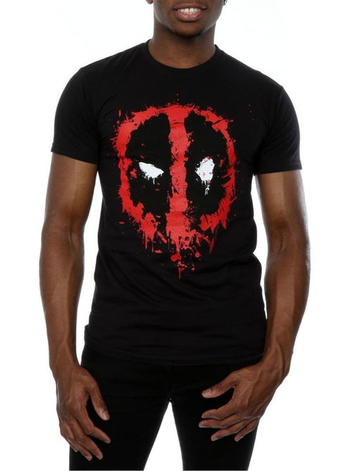 Camiseta cara splat de algodón para hombre - deadpool - Kiabi Camiseta cara splat de algodón para hombre - deadpool - Kiabi