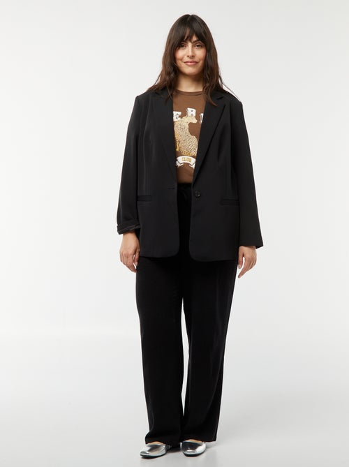 Camiseta 'Carmakoma' con un 'leopardo' estampado - Kiabi