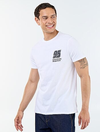 Camiseta 'Cars' 'Disney' 'Pixar' con estampado delantero y trasero