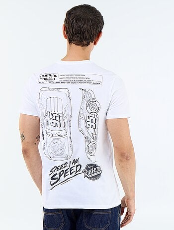 Camiseta 'Cars' 'Disney' 'Pixar' con estampado delantero y trasero