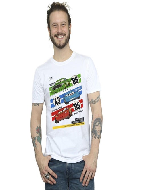 Camiseta cars piston cup champions para hombre - disney - Kiabi Camiseta cars piston cup champions para hombre - disney - Kiabi