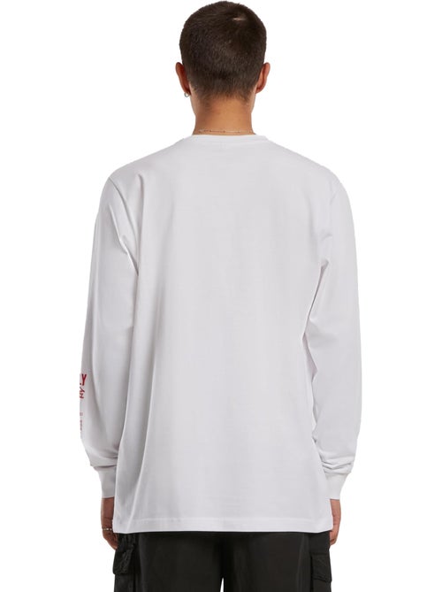 Camiseta cash only de manga larga para hombre - mister tee - Kiabi