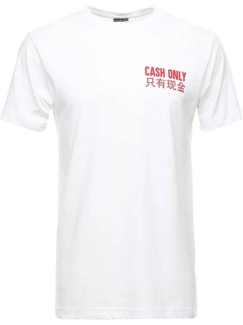 Camiseta cash only para hombre - mister tee - Kiabi