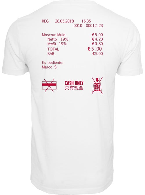 Camiseta cash only para hombre - mister tee - Kiabi