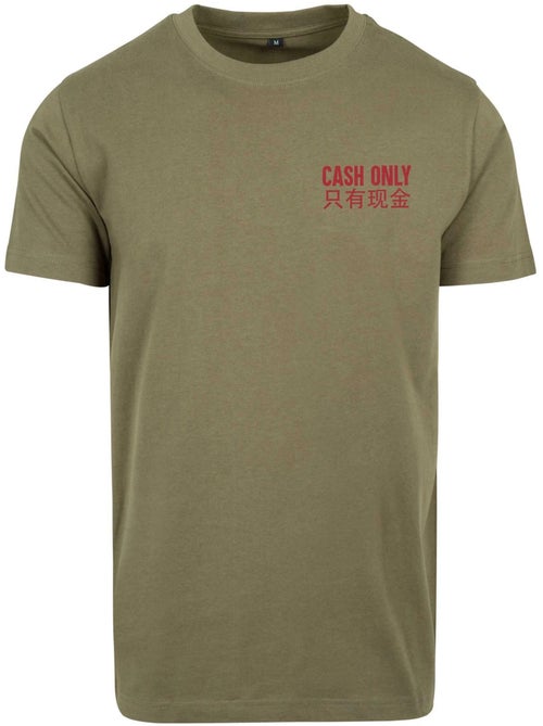 Camiseta cash only para hombre - mister tee - Kiabi