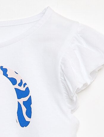 Camiseta casual de punto de algodón