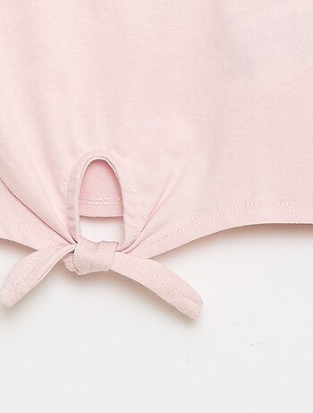 Camiseta casual de punto de algodón