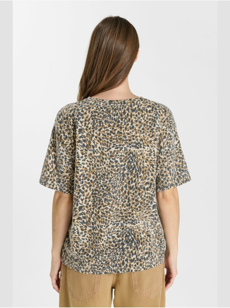 Camiseta CATLYN Marrón - Kiabi