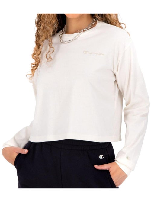 Camiseta Champion de manga larga para mujer - Kiabi Camiseta Champion de manga larga para mujer - Kiabi