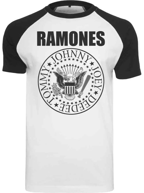 Camiseta circle diseño ramones raglan para hombre - merchcode - Kiabi
