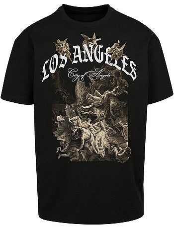 Camiseta city of angels para hombre - mister tee