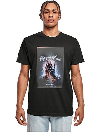 Camiseta clap your hands para hombre - mister tee