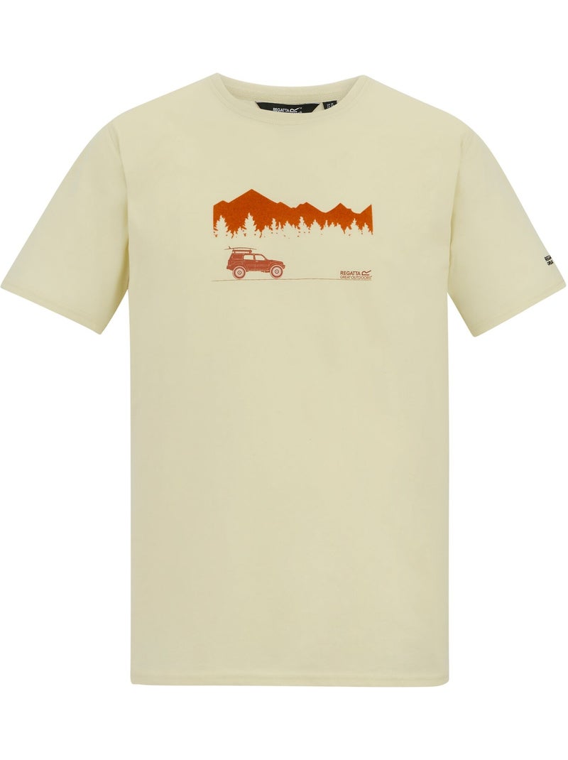 Camiseta cline ix diseño wilderness para hombre - regatta Blanco - Kiabi