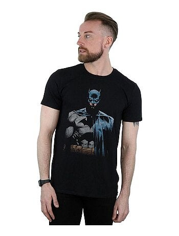 Camiseta close up de algodón para hombre - batman