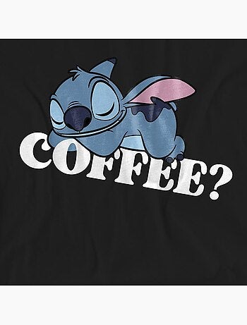 Camiseta coffee? Para mujer - lilo & stitch