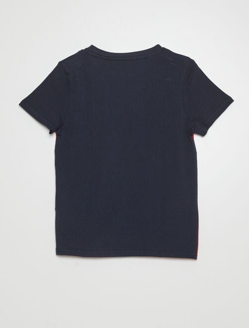 Camiseta colorblock - Kiabi