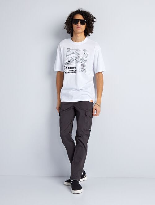 Camiseta cómoda de algodón 'Naruto' - Kiabi