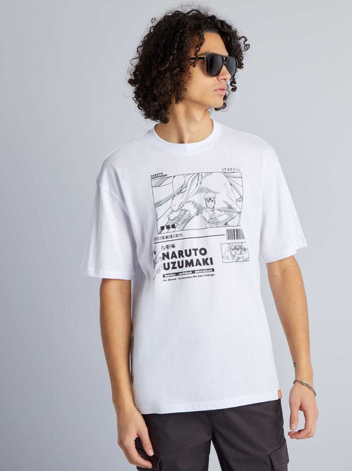 Camiseta cómoda de algodón 'Naruto' - Kiabi