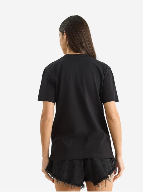 Camiseta cómoda de algodón orgánico con cuello en v profundo lucci - Kiabi Camiseta cómoda de algodón orgánico con cuello en v profundo lucci - Kiabi