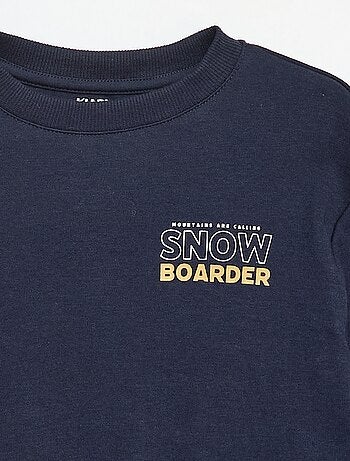 Camiseta confort estampada