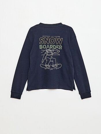 Camiseta confort estampada