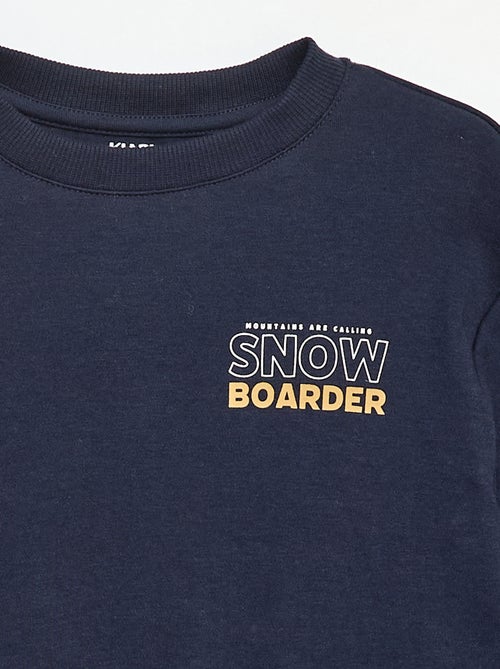 Camiseta cómoda estampada - Kiabi