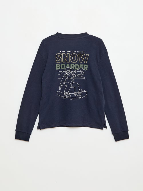 Camiseta cómoda estampada - Kiabi