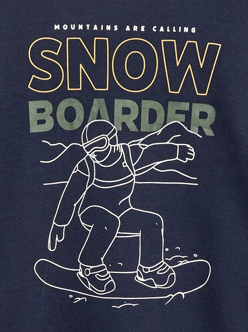 Camiseta cómoda estampada - Kiabi