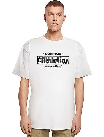 Camiseta compton athletic club para hombre - mister tee