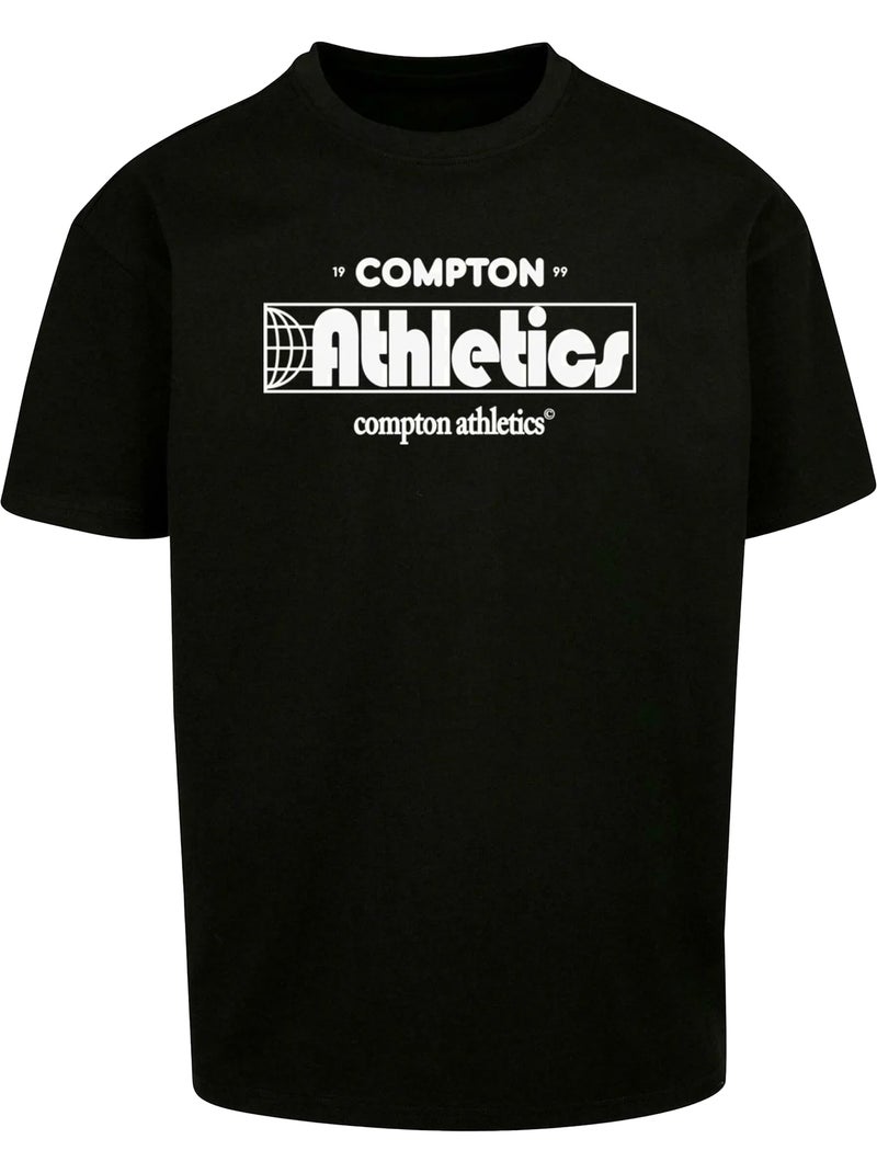 Camiseta compton athletic club para hombre - mister tee Negro - Kiabi