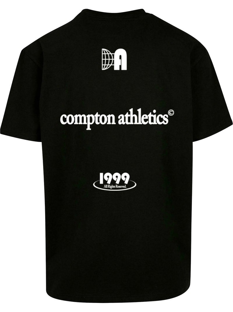 Camiseta compton athletic club para hombre - mister tee Negro - Kiabi