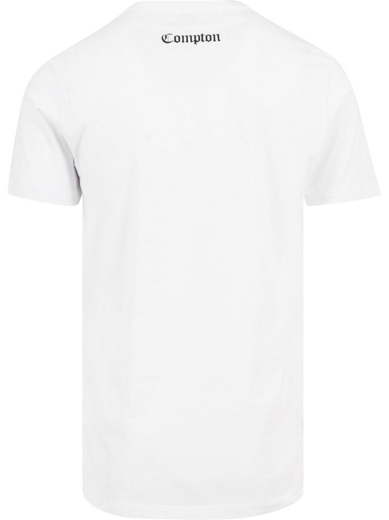 Camiseta compton para hombre - mister tee Blanco - Kiabi