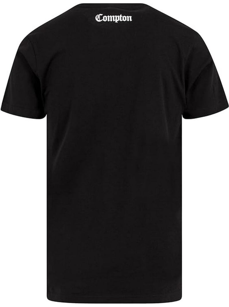 Camiseta compton para hombre - mister tee Negro - Kiabi
