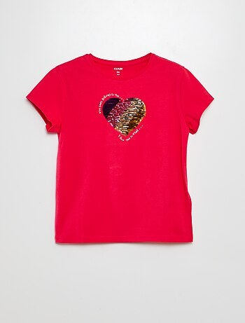 Camiseta con adorno
