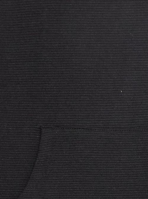 Camiseta con bolsillo canguro en malla otomana - Kiabi