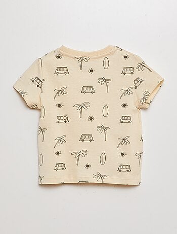 Camiseta con bolsillo en el pecho