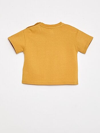 Camiseta 'Mickey' con bolsillo en el pecho 'Disney'